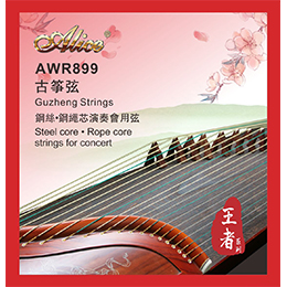AT83 Guzheng String Set, Bright Style Concert Strings (Silver)